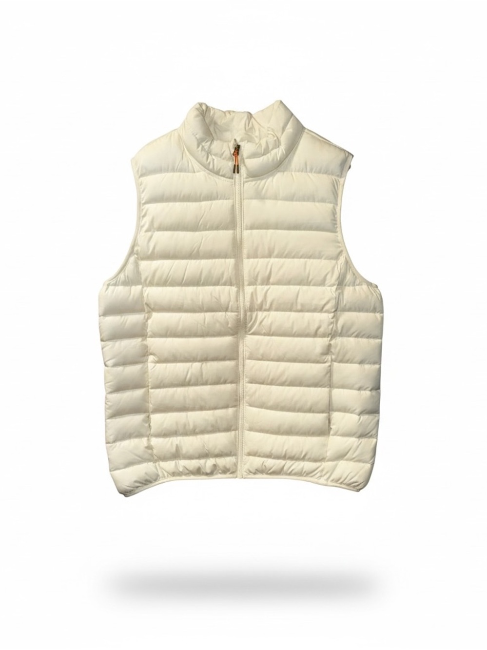 Ozark Trail Cream Quilted Packable Puffer Vest